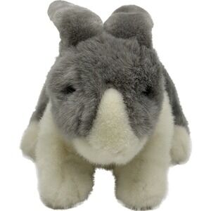 Vtg Russ Berrie Bunny Rabbit Plush Stuffed Animal PUDDLES Realistic Easter